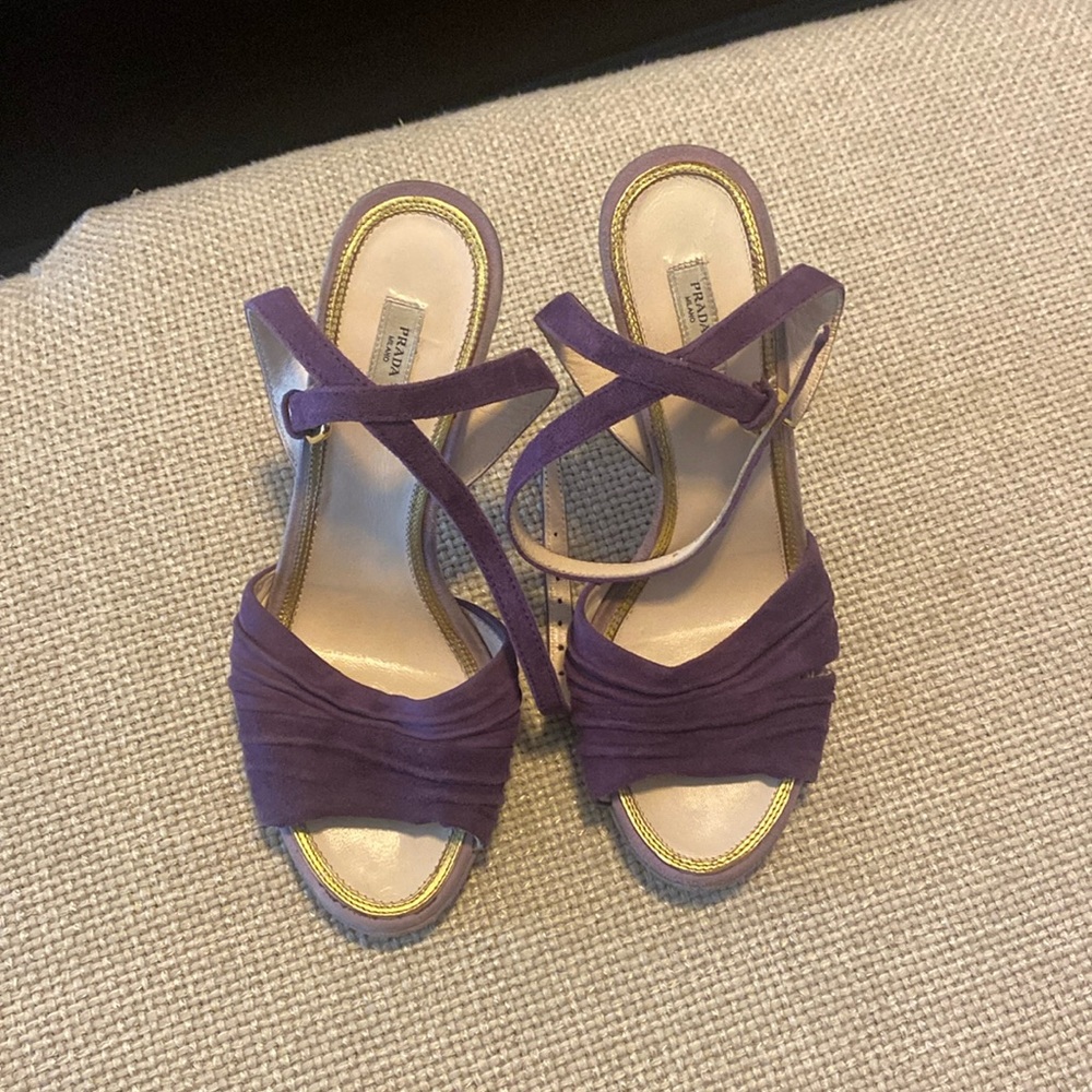 Prada designer heels
